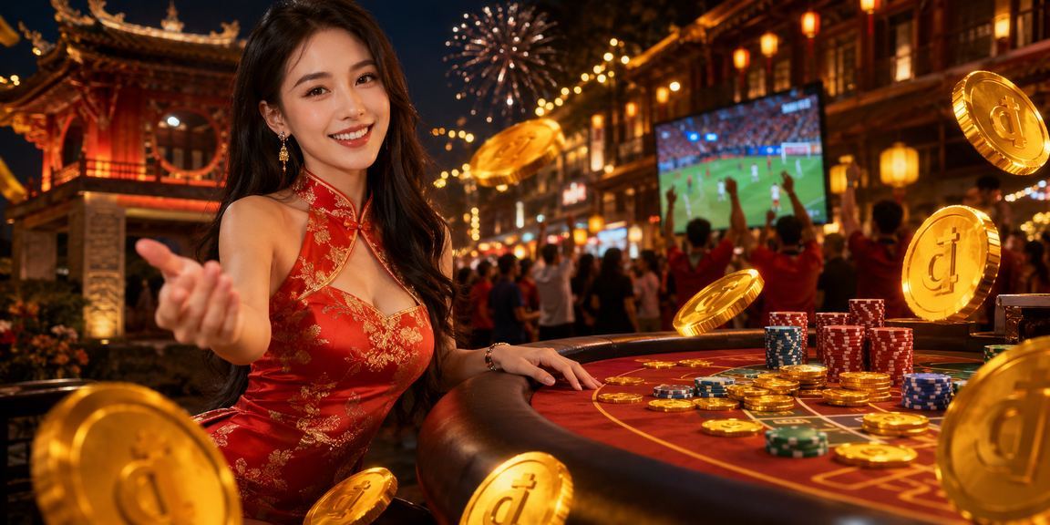 Người chơi Hà Nội trải nghiệm slot game tại chợ đêm với điện thoại thông minh
